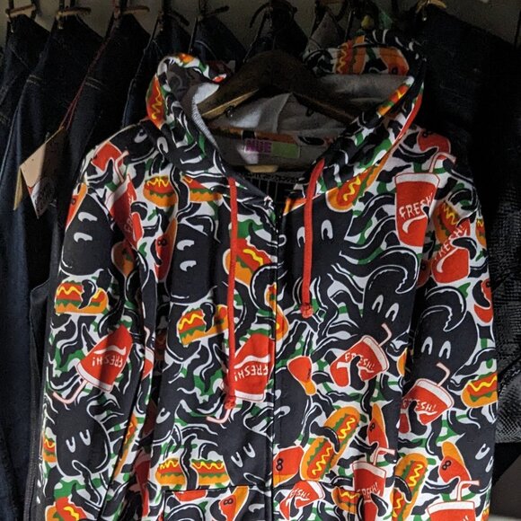 NUEZZZ Other - NUEZZZ EiGHT ARMS ALL OVER PRINT HOODIE OSFM